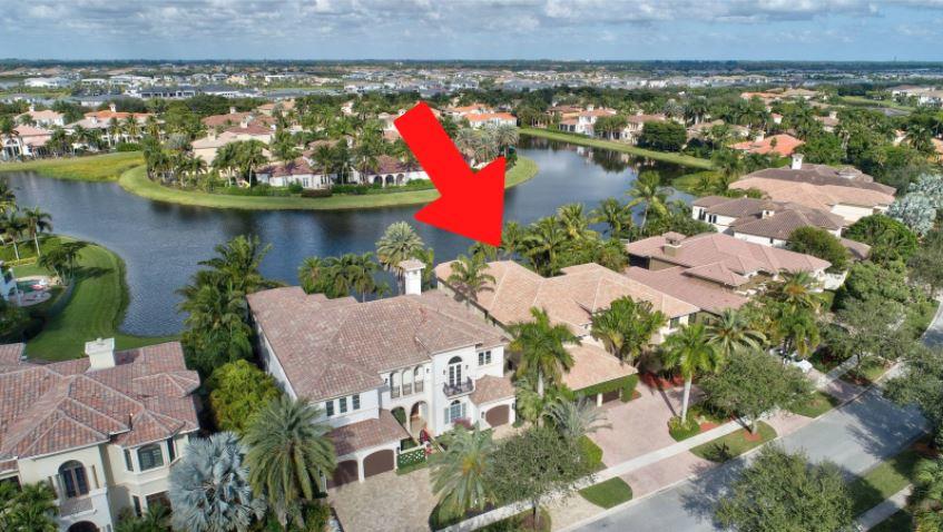 9455 Bridgebrook Drive Boca Raton, FL 33496 - Photo 49 of 49 aerial view