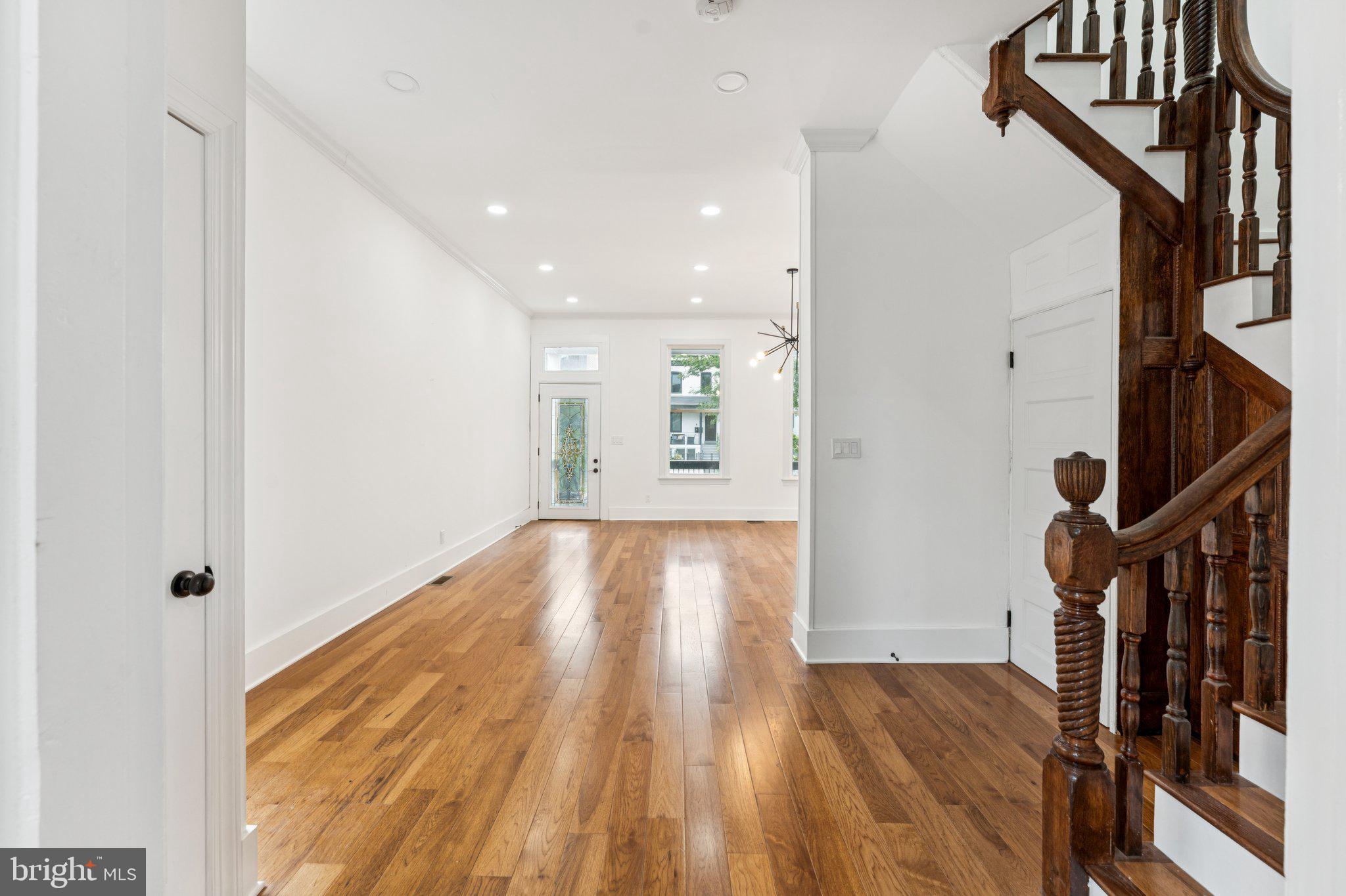 2105 4th Street Northeast Washington, DC 20002 - Photo 4 of 30 a view of an entryway with wooden floor
