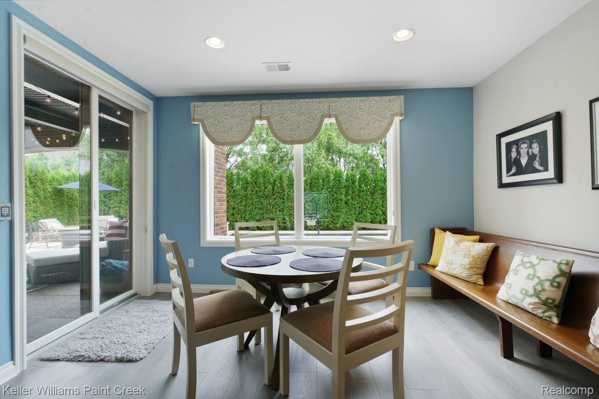 2888 North Addison Circle Rochester, MI 48306 - Photo 59 of 73 Separate Eating Area/Game Table in Walkout Lower Level