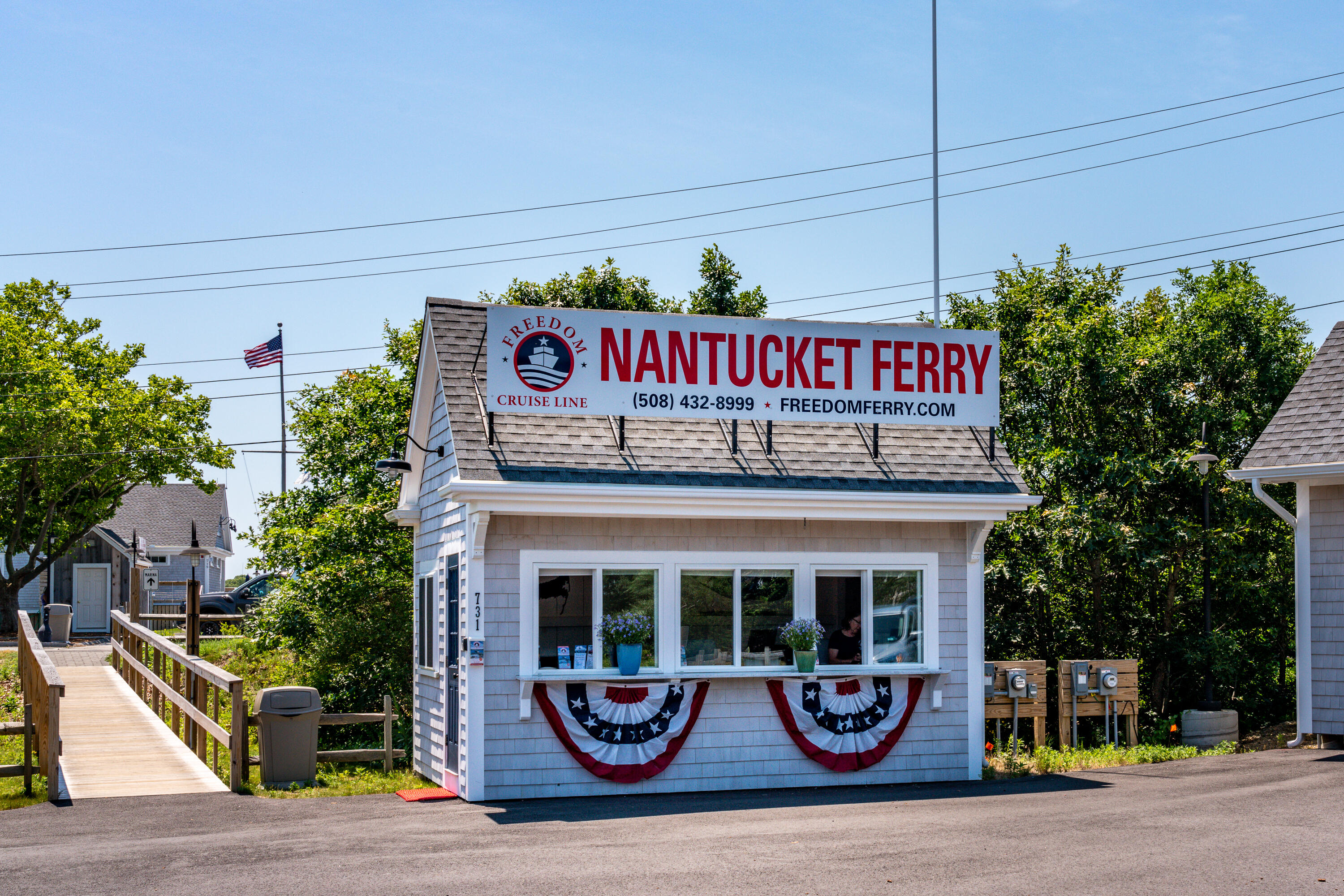 74 Depot Road Harwich, MA 02645 - Photo 8 of 8 Ferry Ticket Booth at Saquatucket Harbor