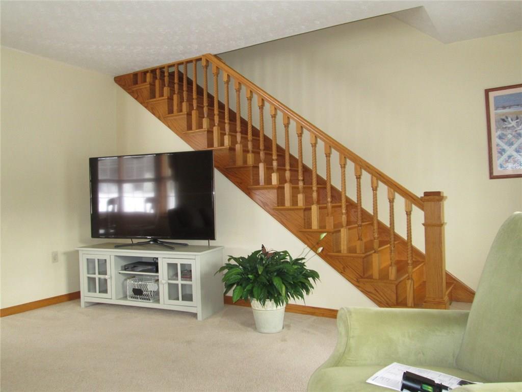 998 Butler Road Kittanning, PA 16201 - Photo 4 of 25 Absolutely gorgeous stair case leads to another bedroom and powder room.