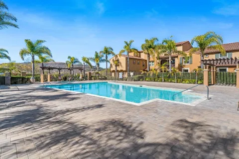 a house view with a outdoor space
