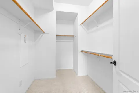 a view of walk in closet