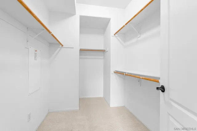 a view of walk in closet