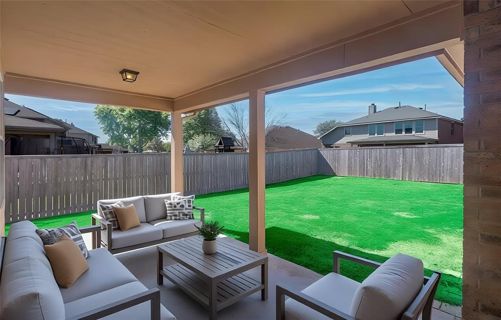 107 Hazelnut Trail Forney, TX 75126 - Photo 29 of 37 Virtually staged patio