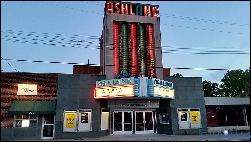 224 Lauradell Road Ashland, VA 23005 - Photo 67 of 74 Vintage theater facade featuring a prominent marqu