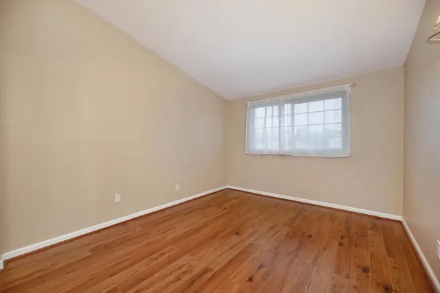 wooden floor in an empty room