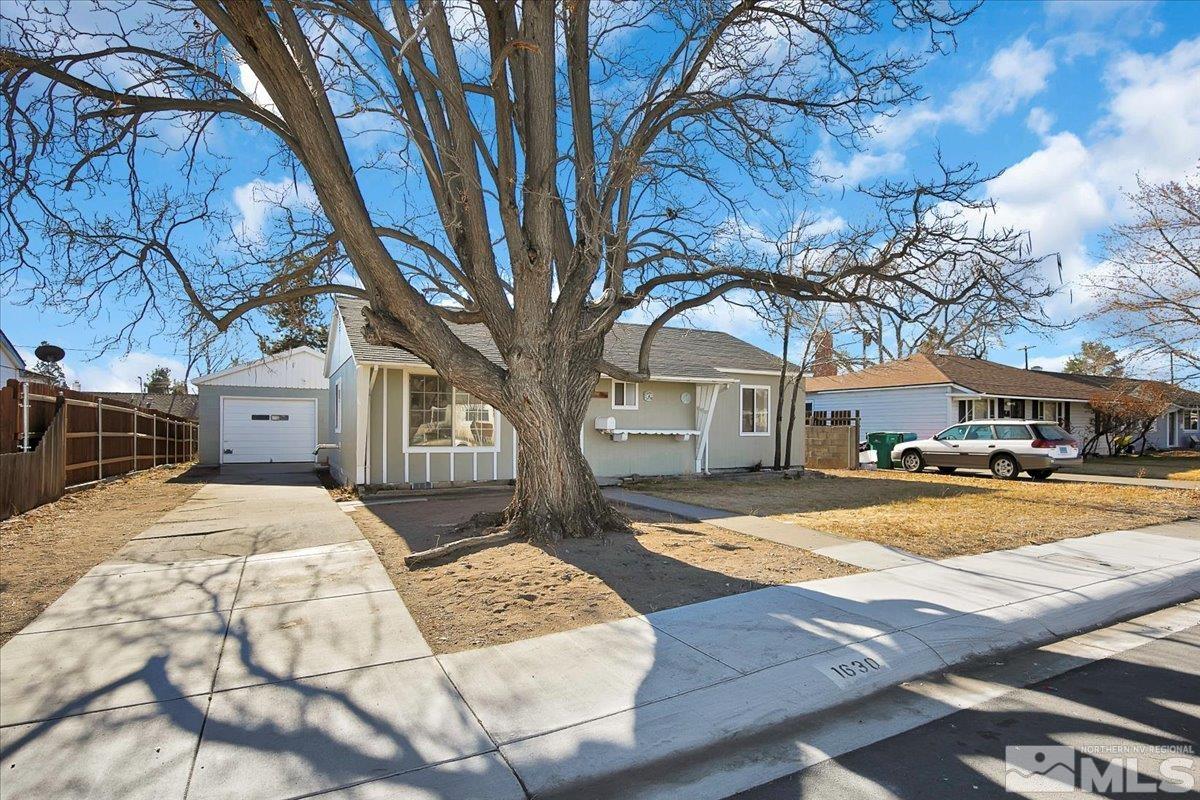 1630 Dayton Way Reno, NV 89502 - Photo 1 of 36 a view of a yard with a large tree