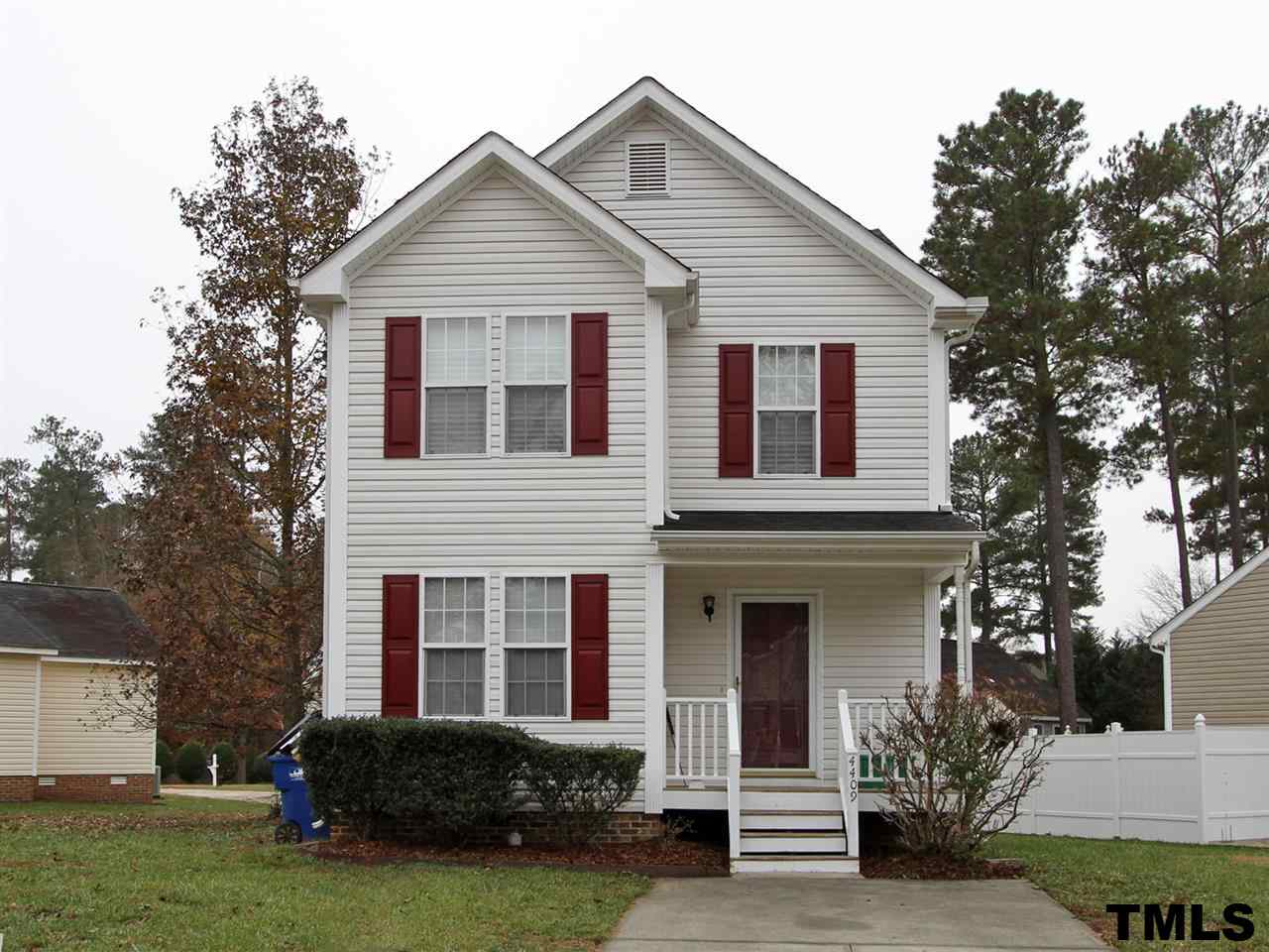 4409 Archibald Way Raleigh, NC 27616 - Photo 1 of 23 a front view of a house with garden