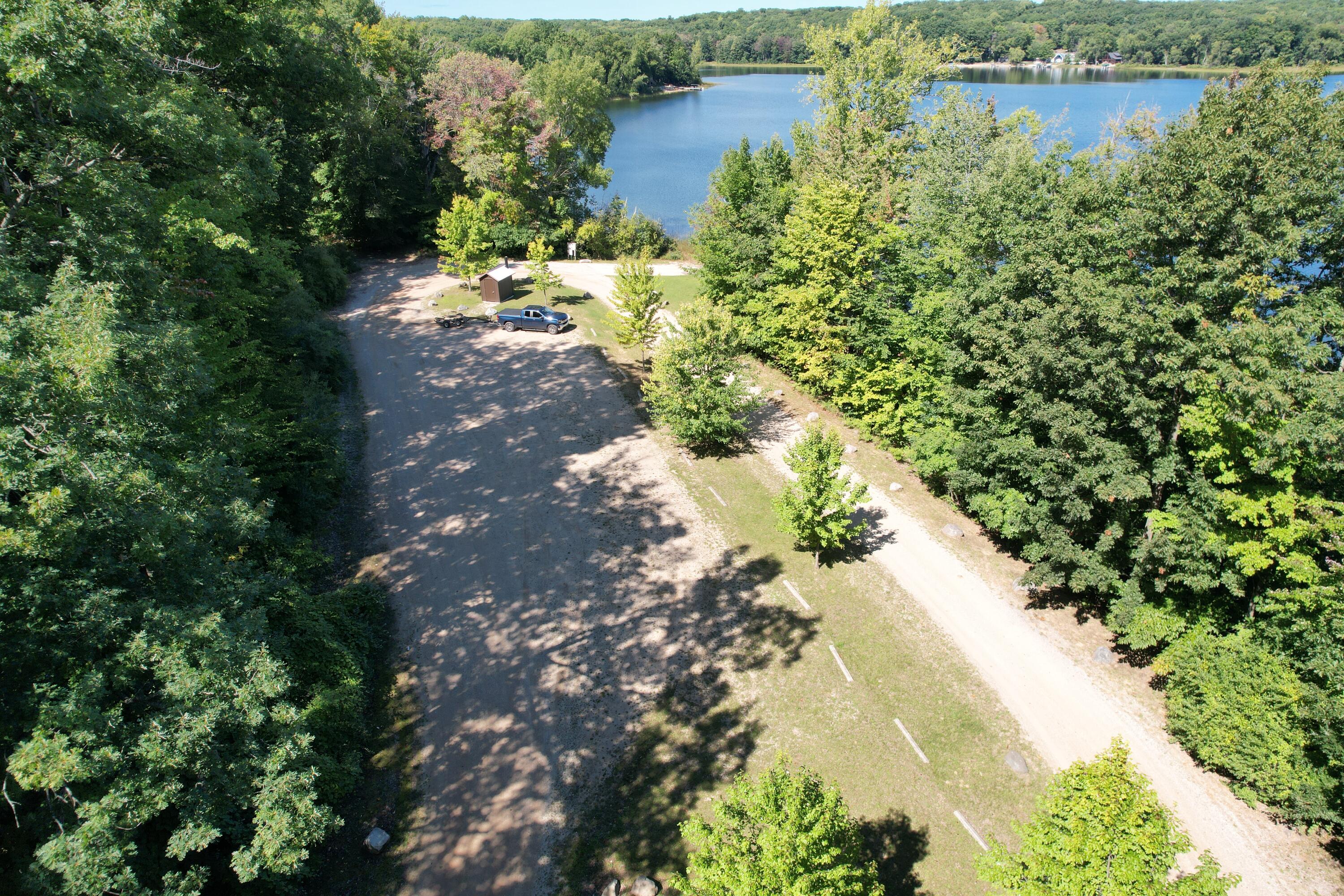 4221 East Town Line Road Fountain, MI 49410 - Photo 17 of 38 Gun Lake Parking