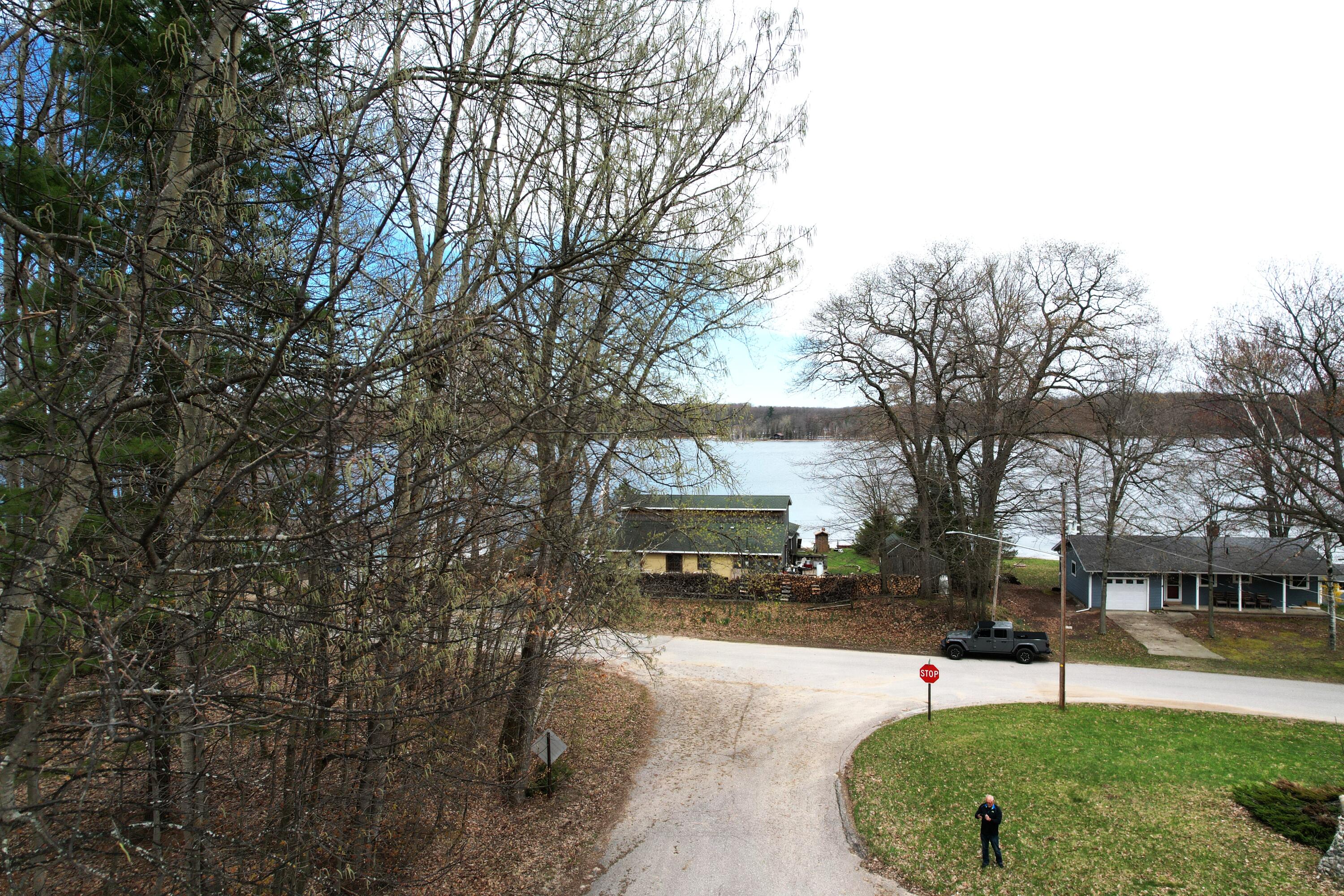 4221 East Town Line Road Fountain, MI 49410 - Photo 29 of 38 Lake view from lot
