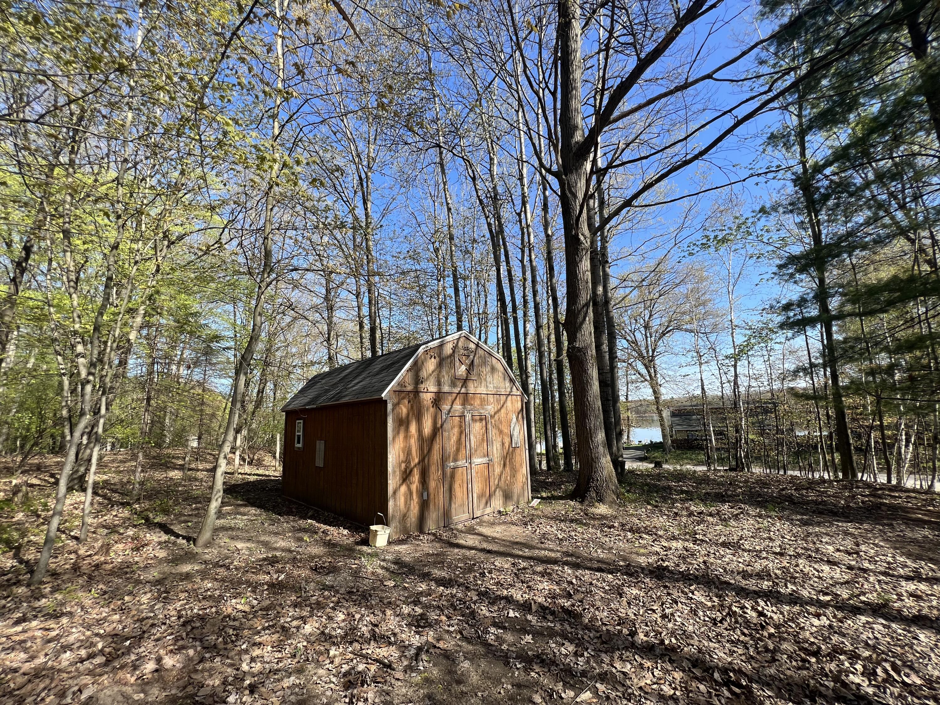 4221 East Town Line Road Fountain, MI 49410 - Photo 38 of 38 Back of shed
