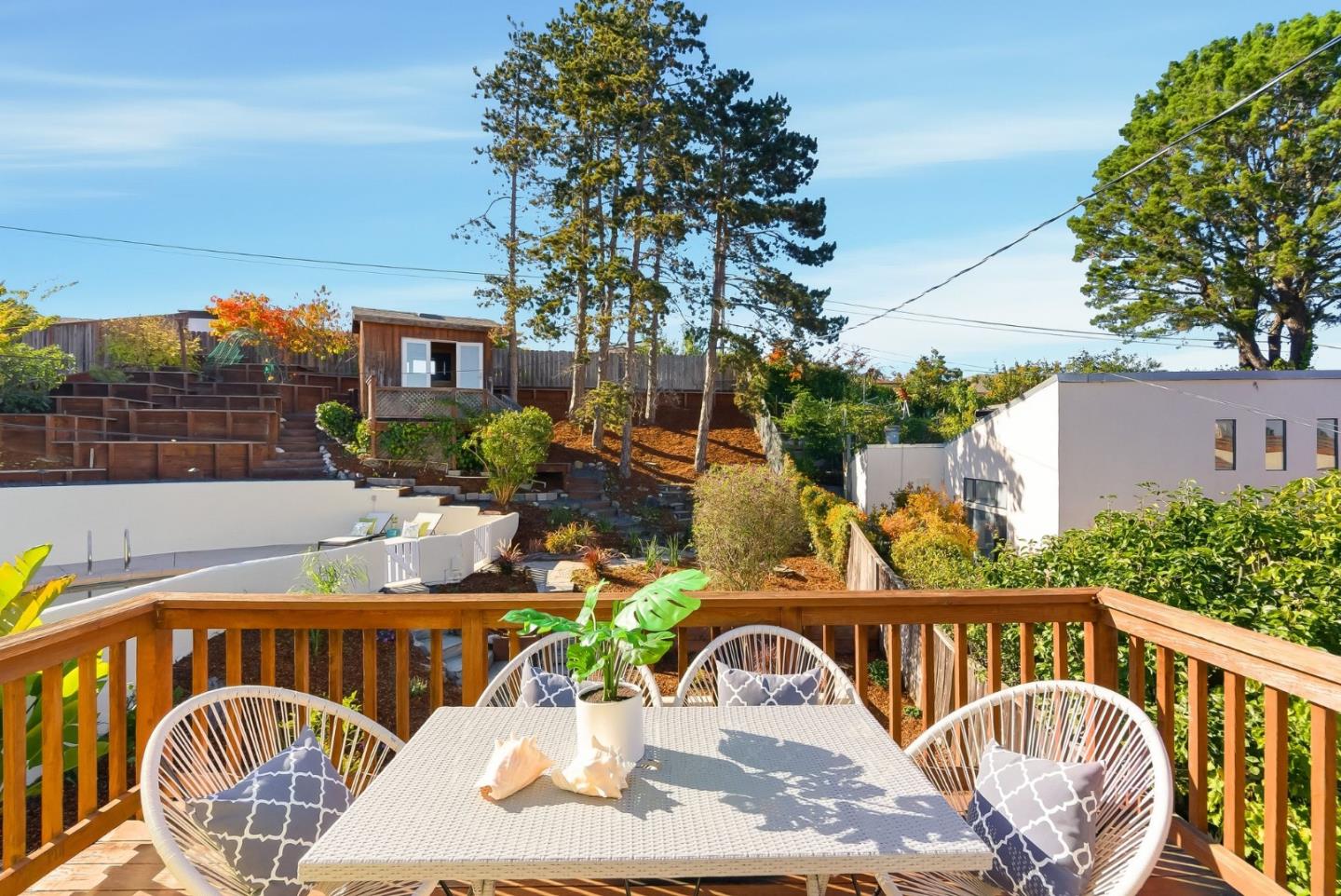 1345 Tuolumne Road Millbrae, CA 94030 - Photo 32 of 44 a view of a chairs and table in the balcony