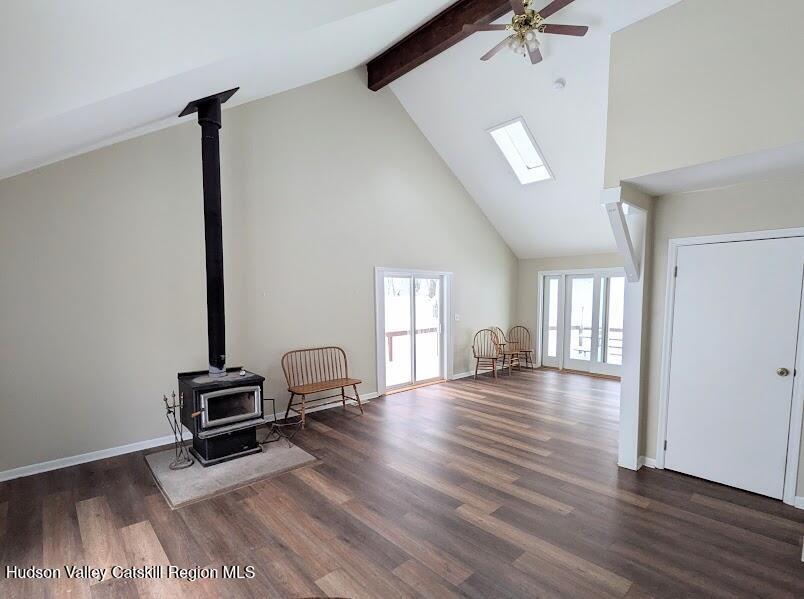 474 Dibble Road Hobart, NY 13788 - Photo 5 of 29 wooden floor in an empty room with a window