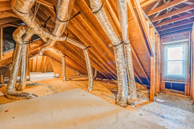 a view of under construction room and staircase