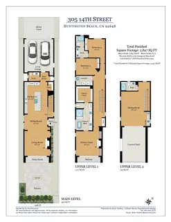 a view of multiple house with palm trees