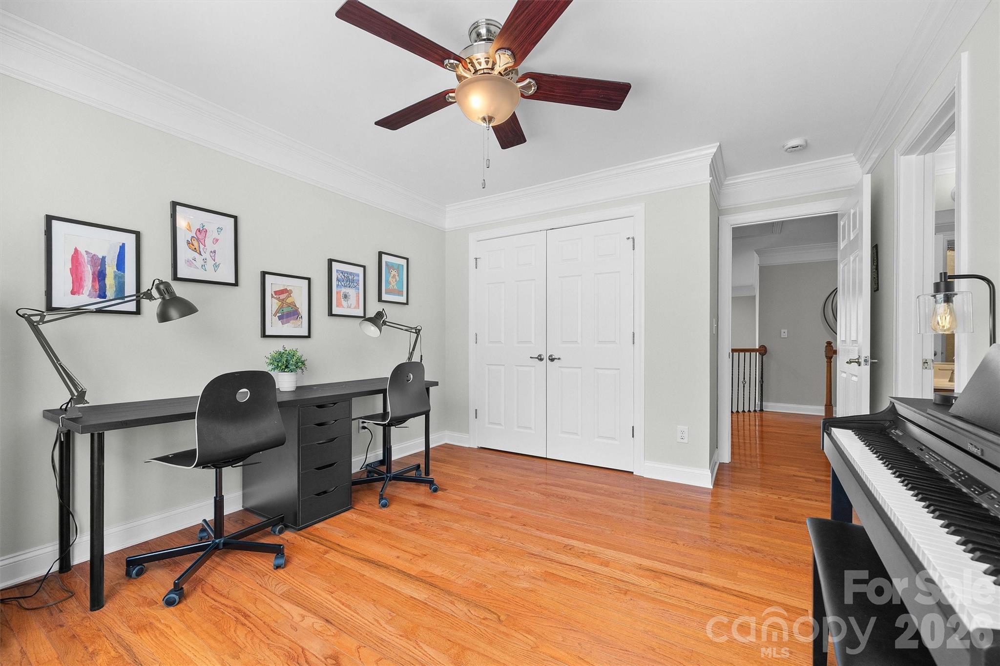 5103 Trinity Trace Lane Monroe, NC 28110 - Photo 29 of 48 a view of a workspace with furniture and a workspace