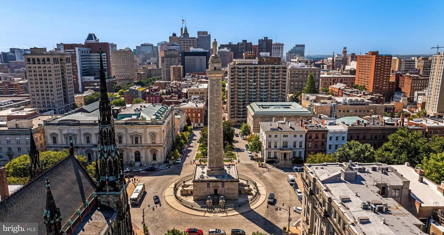 862 Tyson Street Baltimore, MD 21201 - Photo 60 of 62 a city view with tall buildings