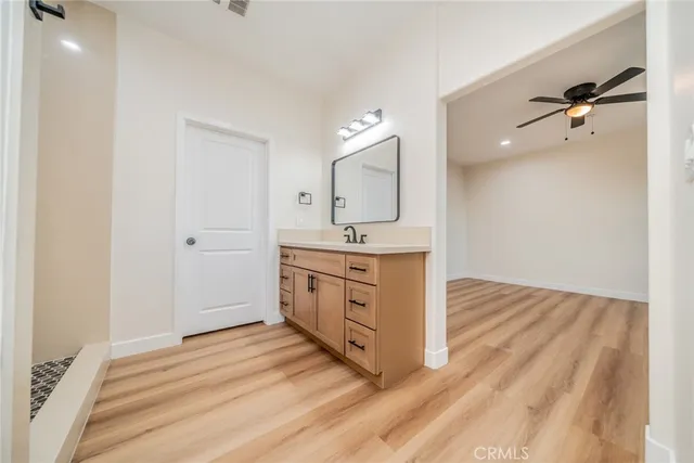 a house with trees in the background