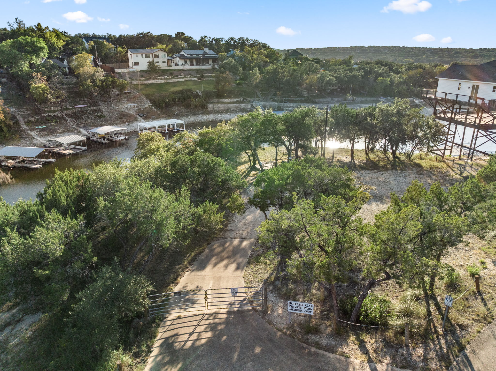 16453 Lake Loop Austin, TX 78734 - Photo 19 of 24 a view of lake with mountain