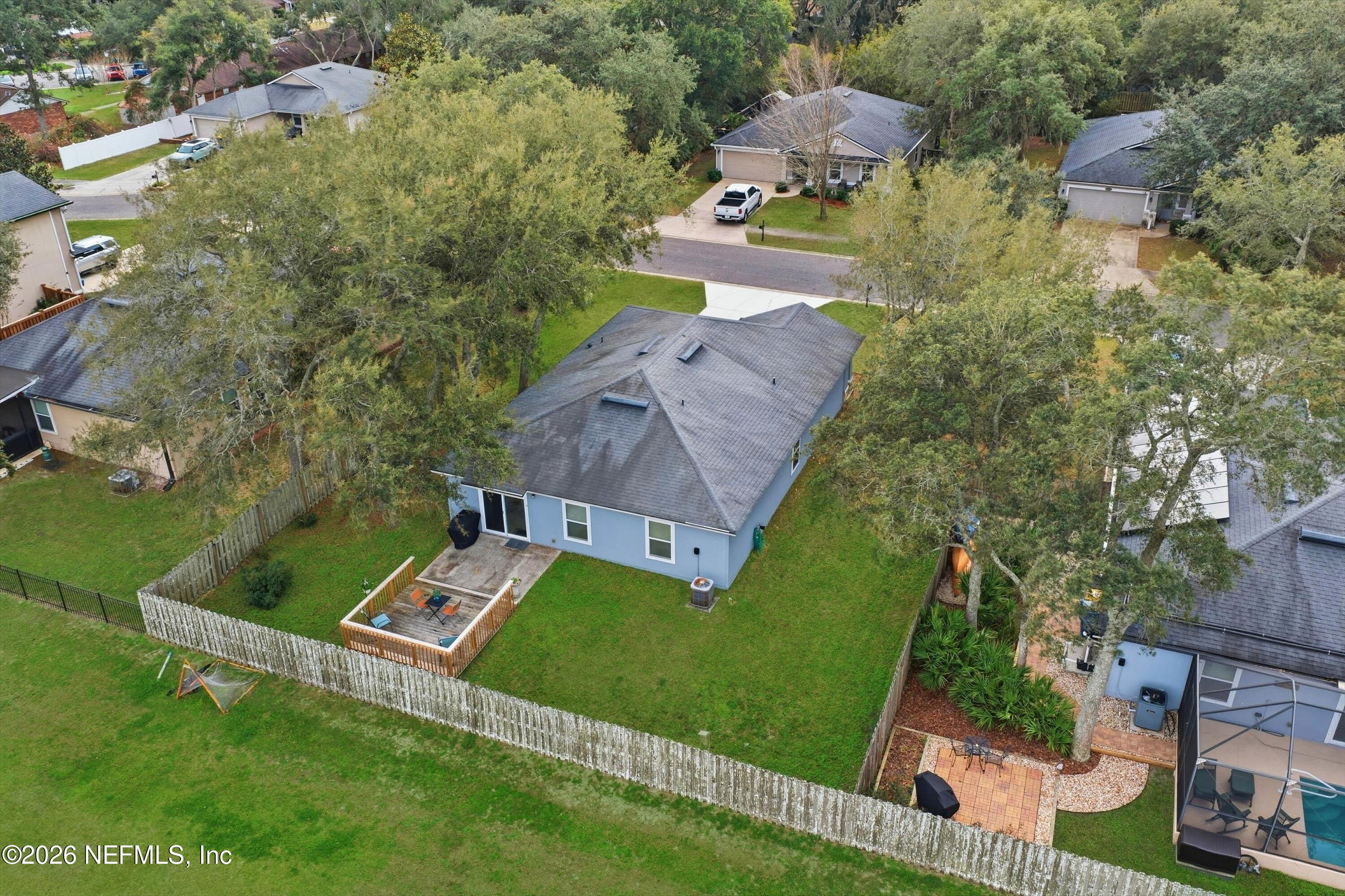 1833 Indigo Street Fernandina Beach, FL 32034 - Photo 33 of 41 an aerial view of a house