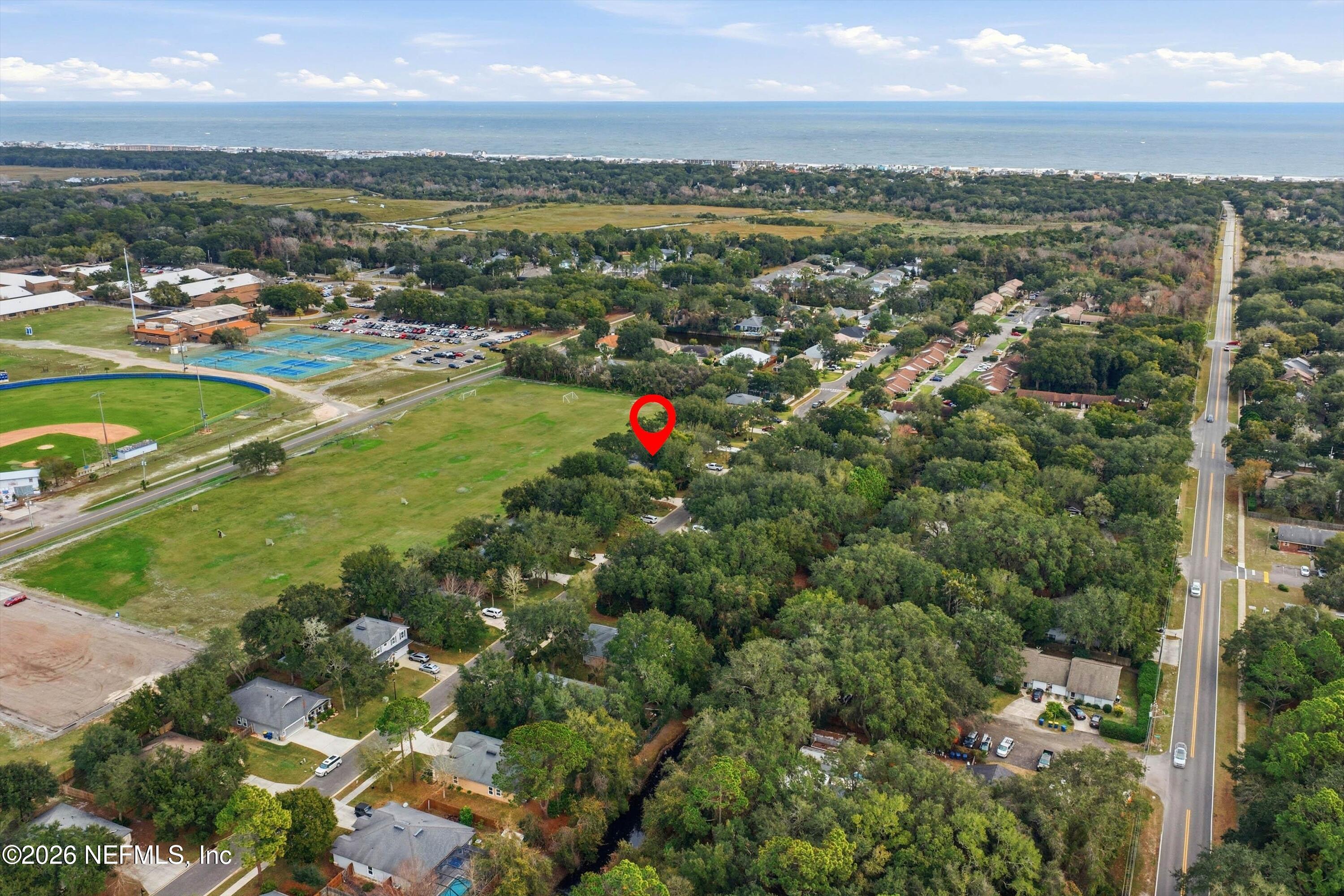 1833 Indigo Street Fernandina Beach, FL 32034 - Photo 36 of 41 a view of city and ocean