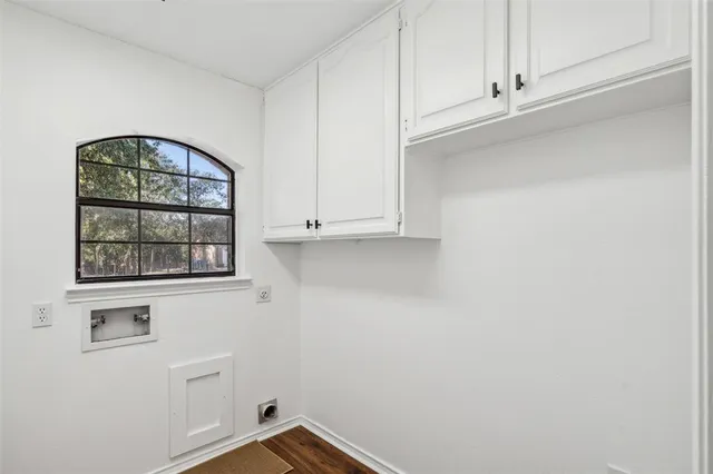 a view of front door with hallway