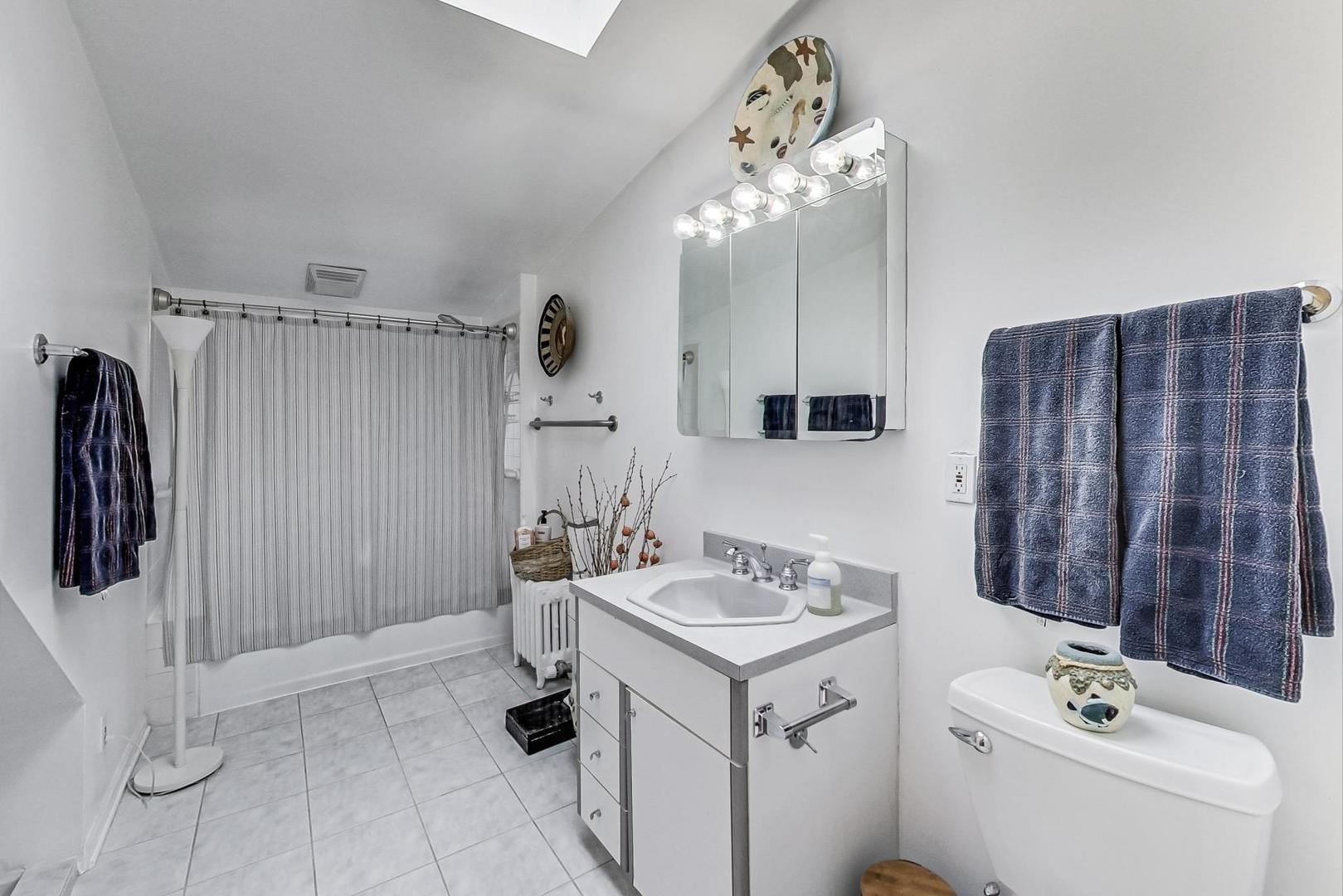 7221 North Ridge Boulevard Chicago, IL 60645 - Photo 29 of 48 a bathroom with a sink toilet and shower