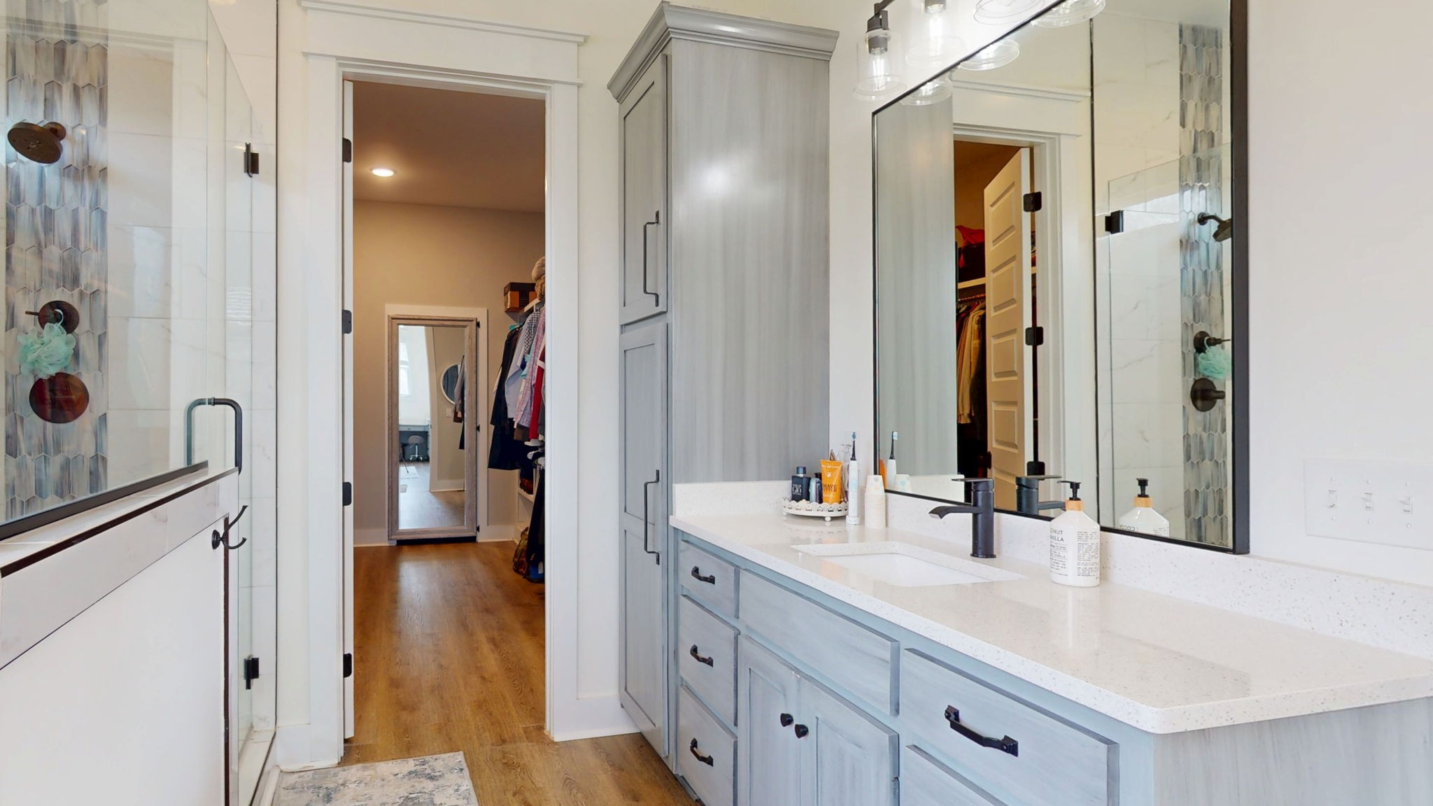 5130 Midland Road Christiana, TN 37037 - Photo 16 of 51 a en suite bathroom with a sink and mirror
