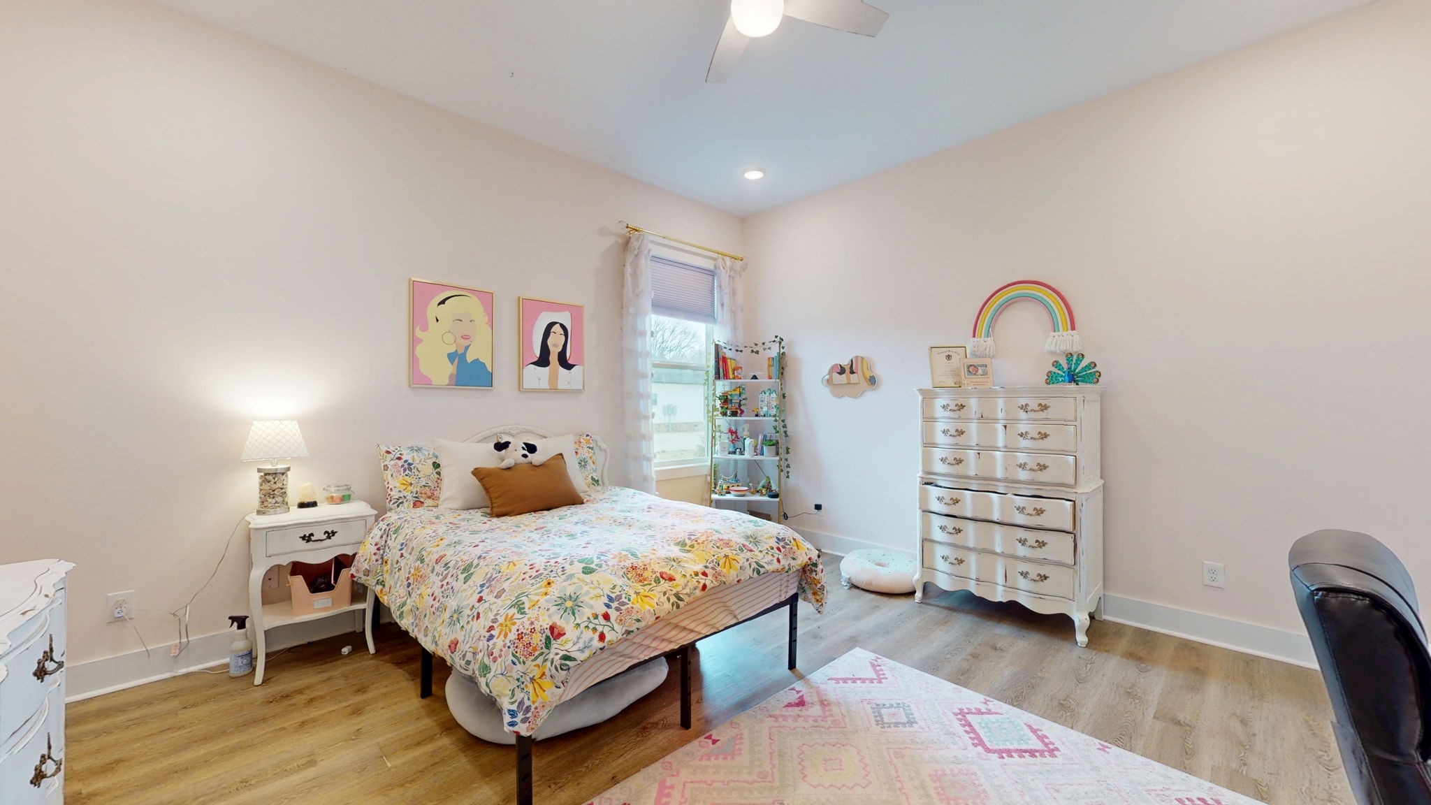 5130 Midland Road Christiana, TN 37037 - Photo 29 of 51 a bedroom with a bed a dresser and book shelf