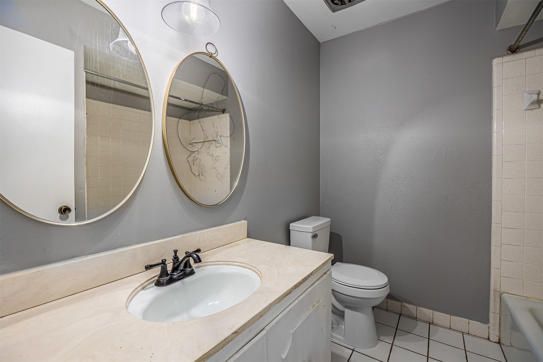 206 Kelly Lane Baytown, TX 77521 - Photo 26 of 38 The hall bathroom has a new toilet.