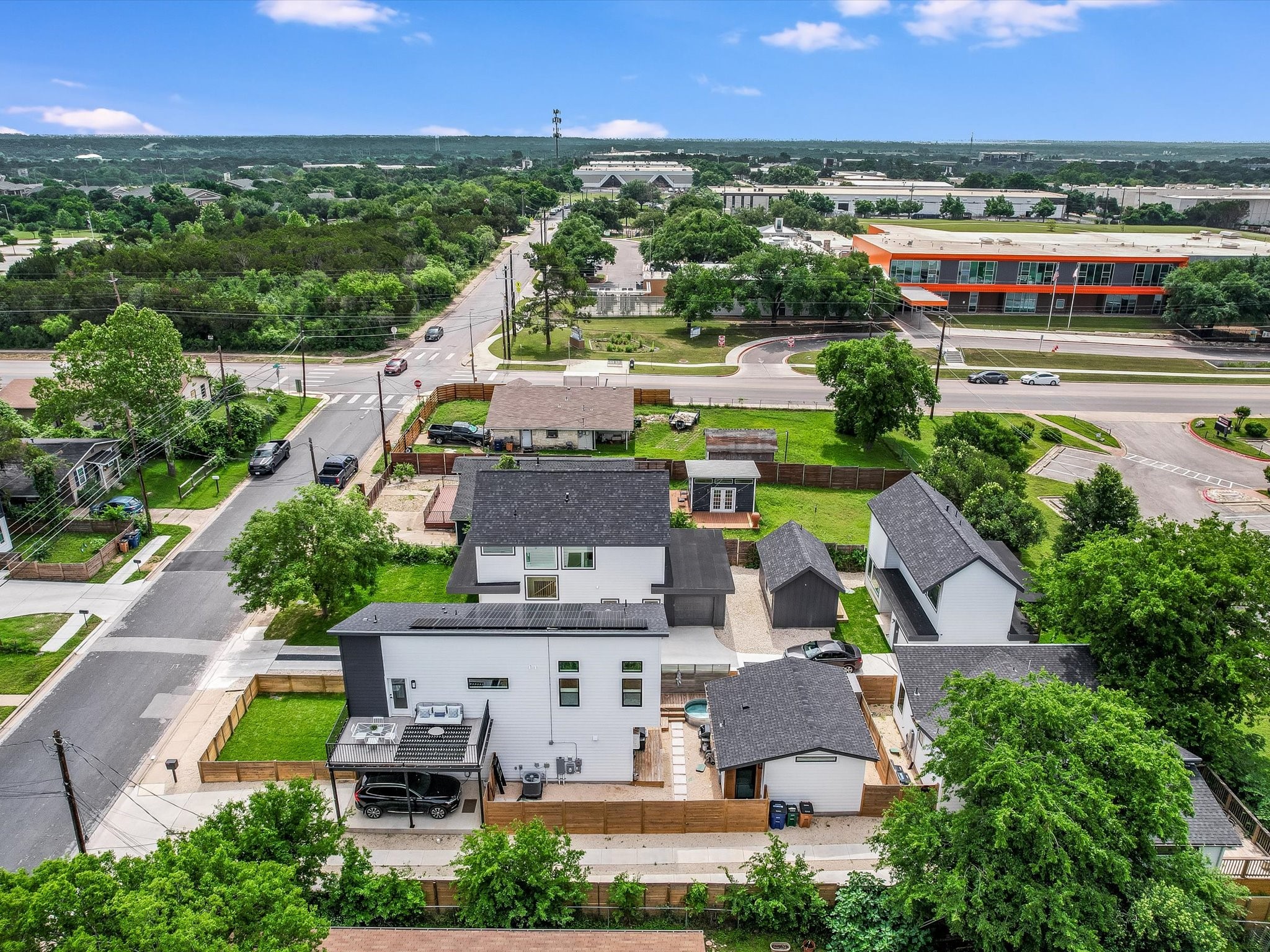 5603 Samuel Huston Avenue, Unit 1 Austin, TX 78721 - Photo 35 of 39 an aerial view of a