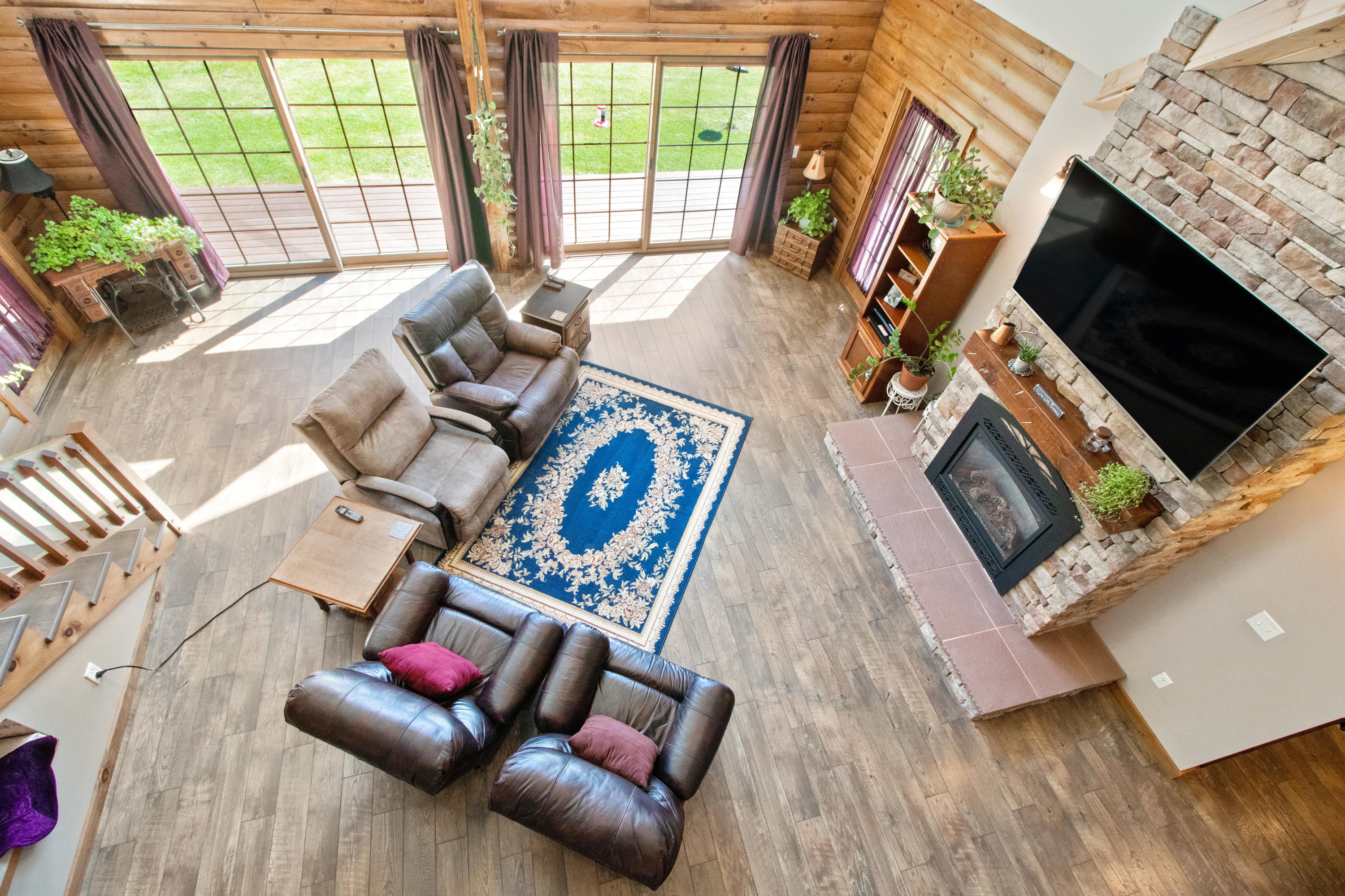 175 Bonny Eagle Road Hollis, ME 04042 - Photo 24 of 52 loft view over living room
