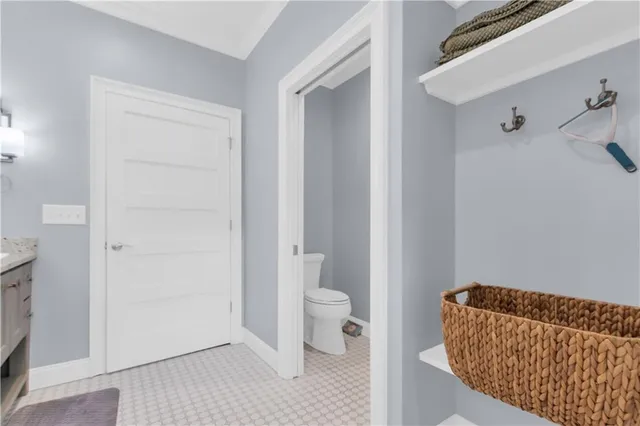 a bathroom with a sink and a toilet