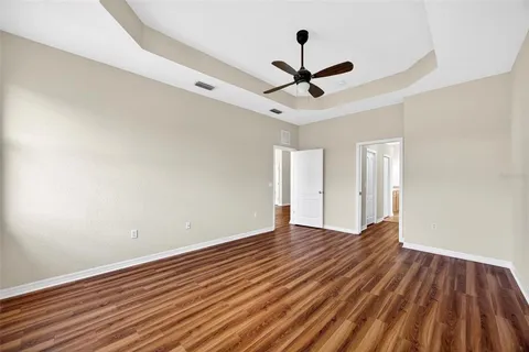 wooden floor in an empty room