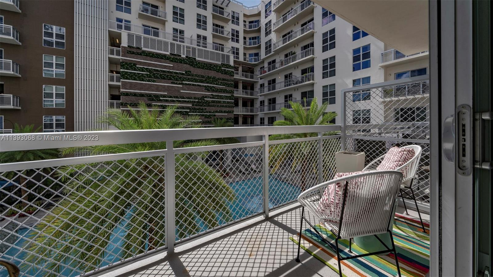 2701 Biscayne Boulevard, Unit 6217 Miami, FL 33137 - Photo 24 of 45 a view of balcony with furniture