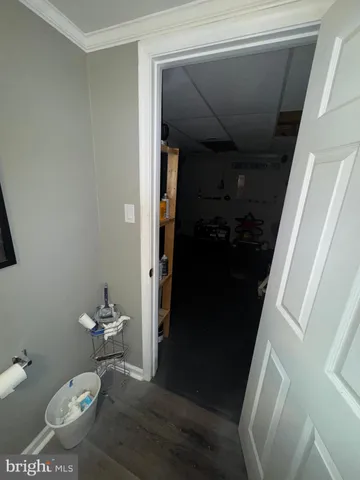 a room with furniture