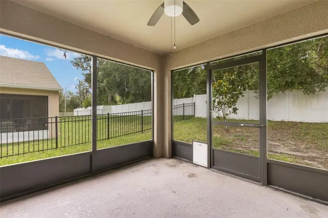 a view of a garden from a windows room