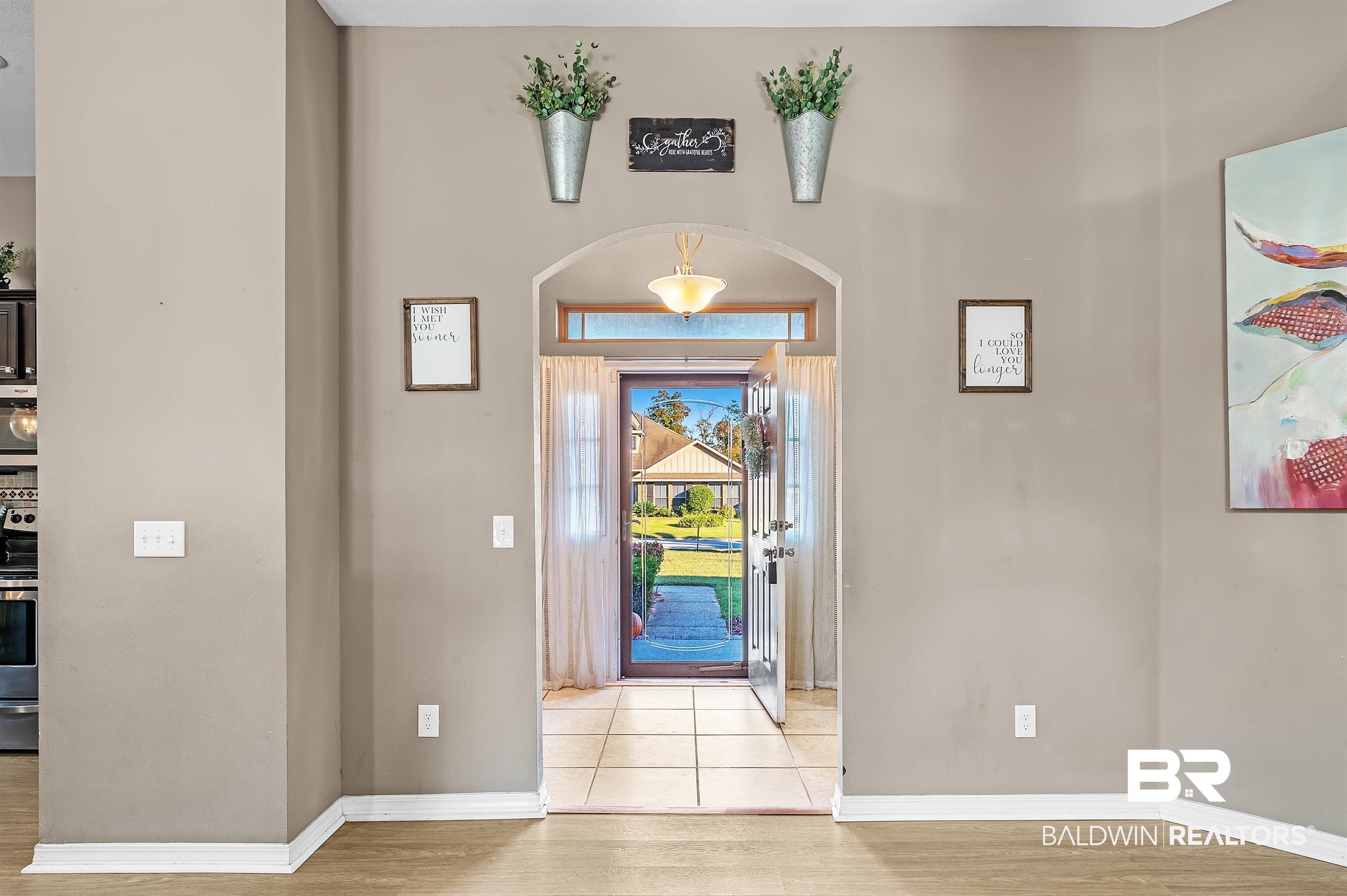 229 Meadow Run Loop East Foley, AL 36535 - Photo 8 of 31 Entryway with light hardwood / wood-style floors