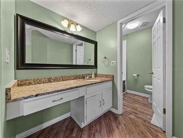 a backyard of a house