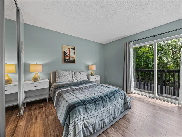 a view of a small yard of the house