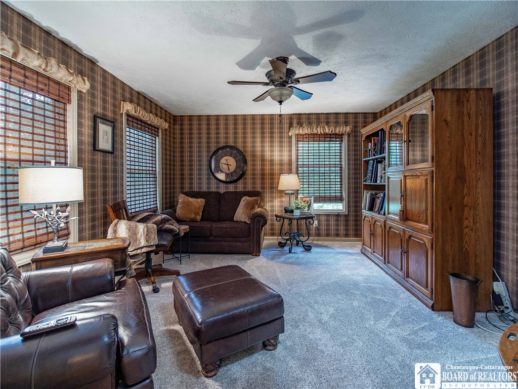 5616 Stow Road North Harmony, NY 14710 - Photo 13 of 37 View from the Foyer looking into the Den or could