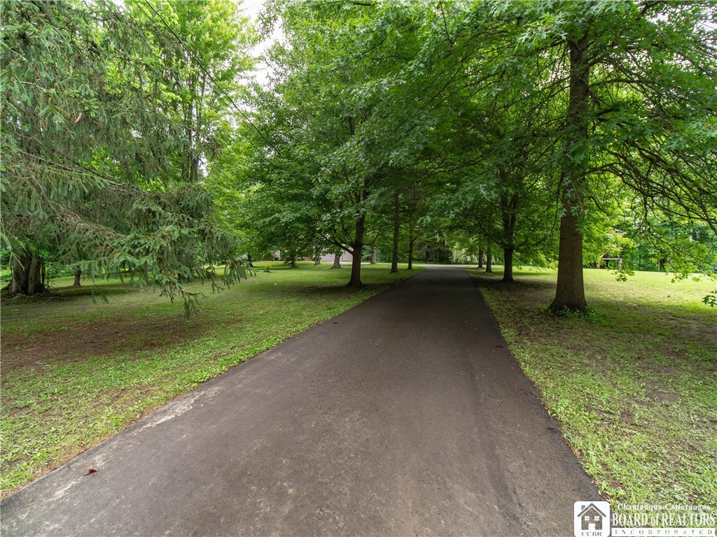 5616 Stow Road North Harmony, NY 14710 - Photo 3 of 37 Drive way coming into the 5616 Stow Road