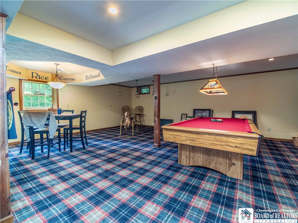 5616 Stow Road North Harmony, NY 14710 - Photo 31 of 37 Walk out Family Room llocated in Basement