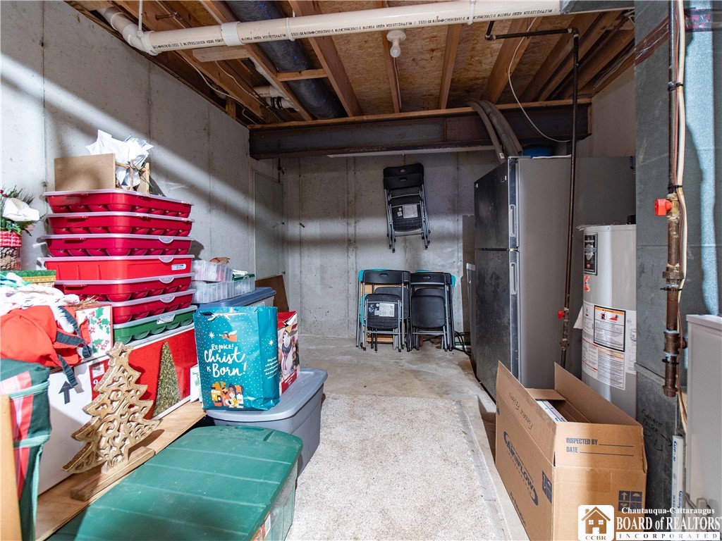 5616 Stow Road North Harmony, NY 14710 - Photo 34 of 37 Storage room In Basement