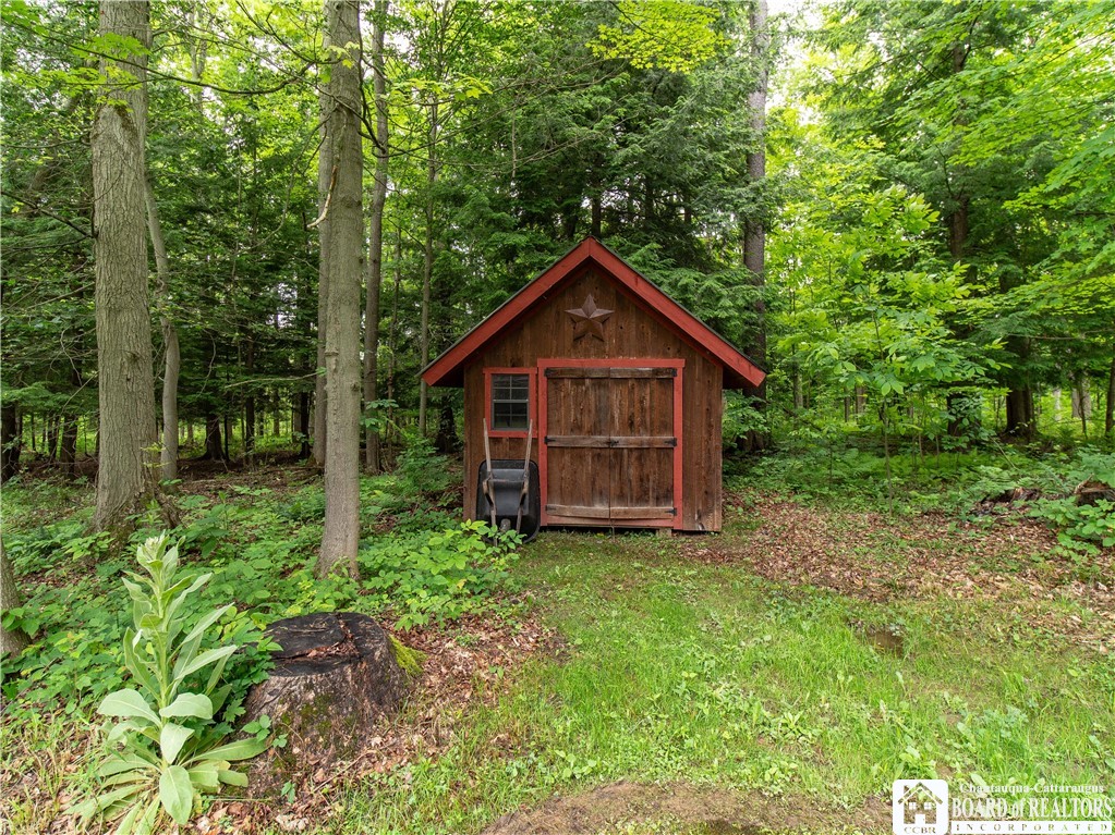 5616 Stow Road North Harmony, NY 14710 - Photo 9 of 37 Shed in Back yard
