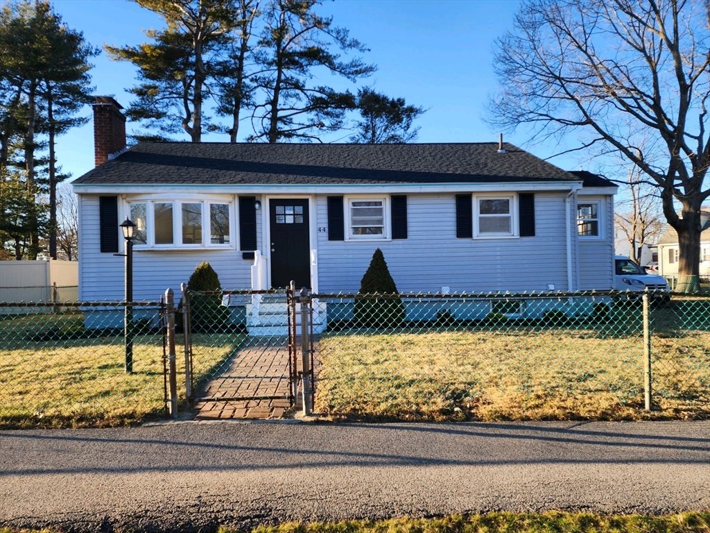 44 Bowes Avenue Quincy, MA 02169 - Photo 2 of 20 a front view of a house with garden