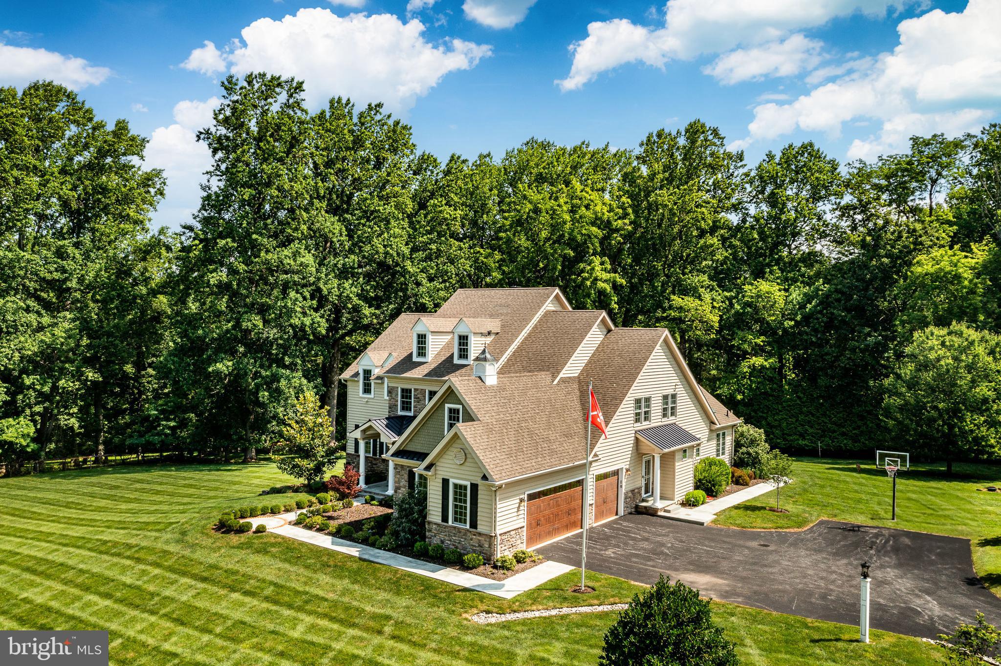 211 Dutton Mill Road West Chester, PA 19380 - Photo 3 of 71 an aerial view of a house with a yard