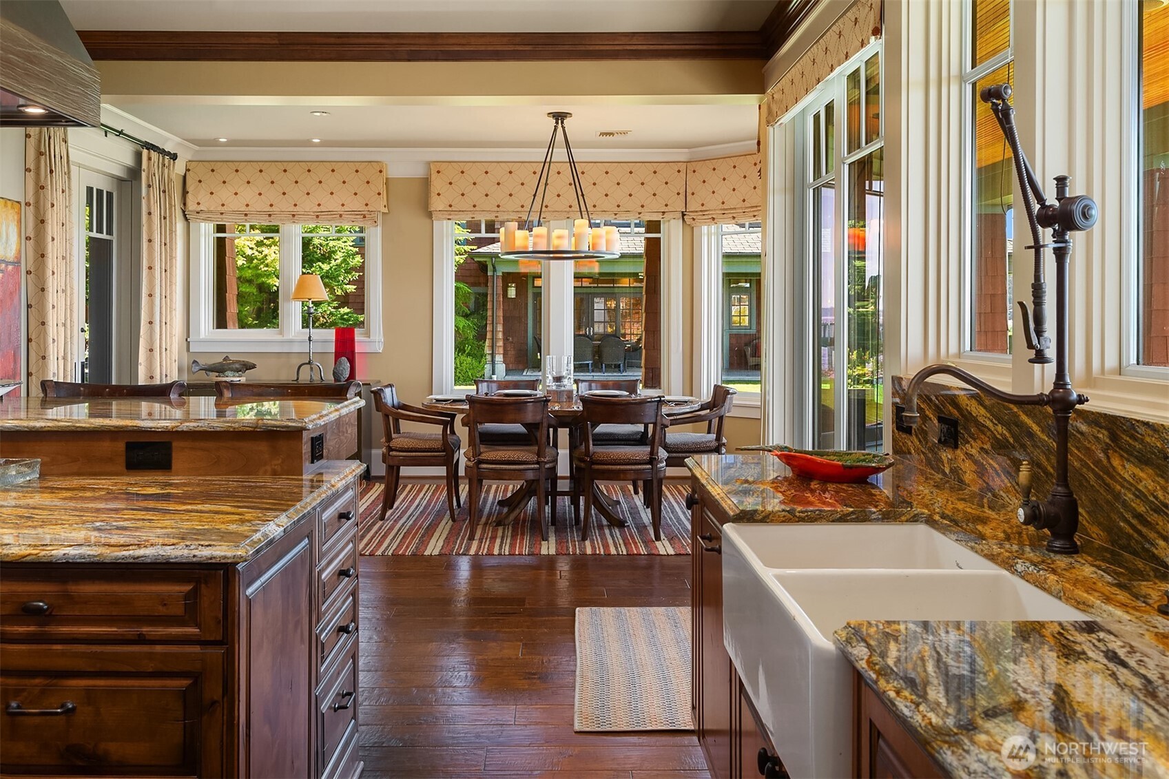 5844 Mutiny Bay Road Freeland, WA 98249 - Photo 15 of 40 a view of a dining room with furniture window and outside view