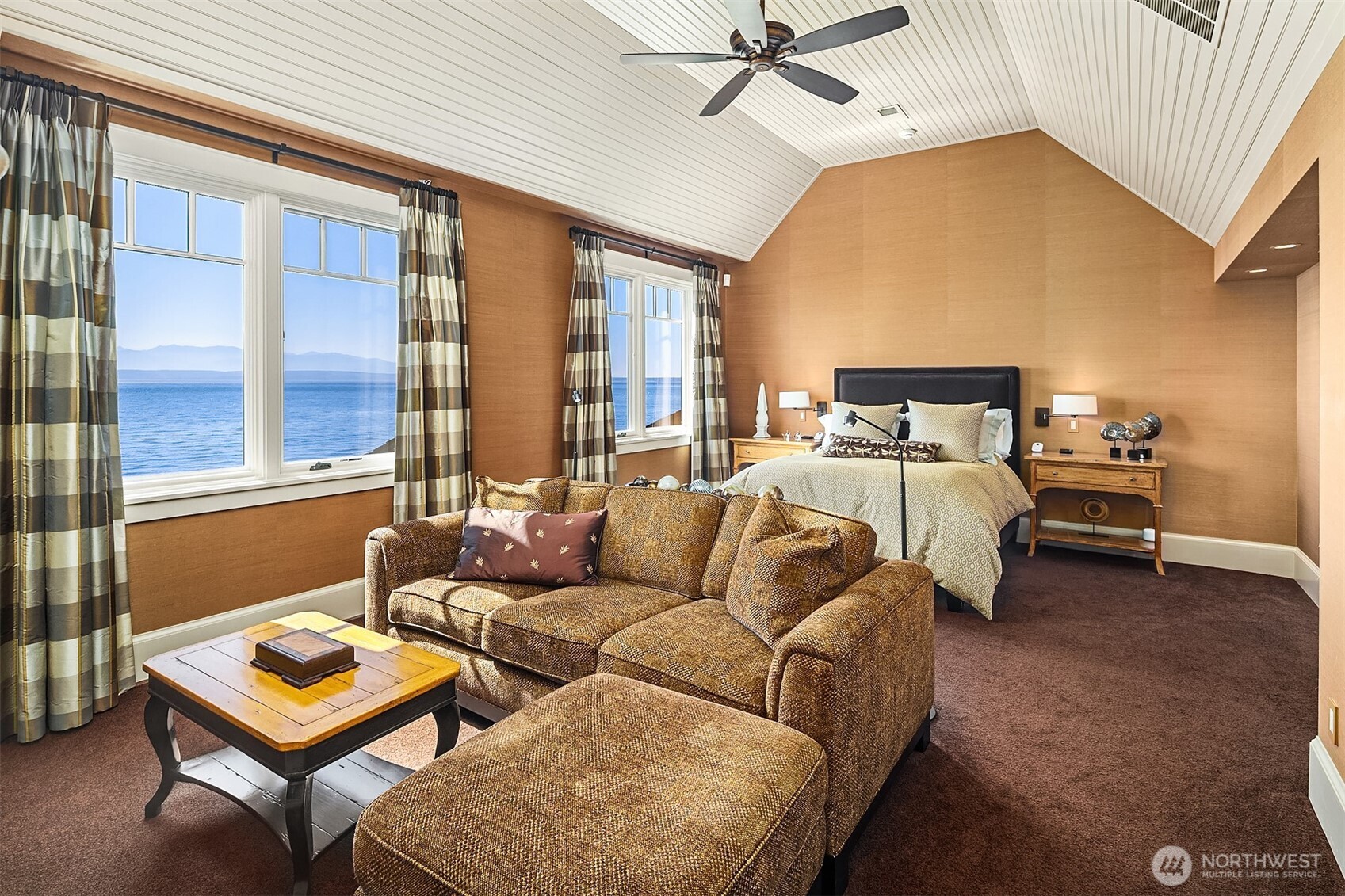 5844 Mutiny Bay Road Freeland, WA 98249 - Photo 24 of 40 a bedroom with furniture and a window